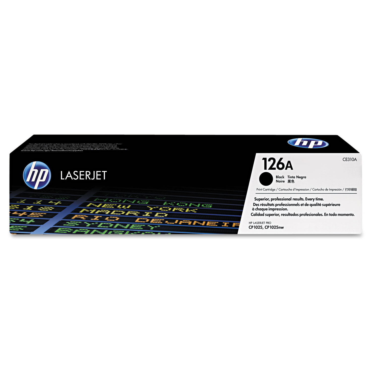 Toner HP CE310A (126A) Original para CP1025 / M175 / M275 / CP1025 / CP1025nw / MFP / M175NW / M275 Preto Lacrado com NF e Garantia de 1 Ano