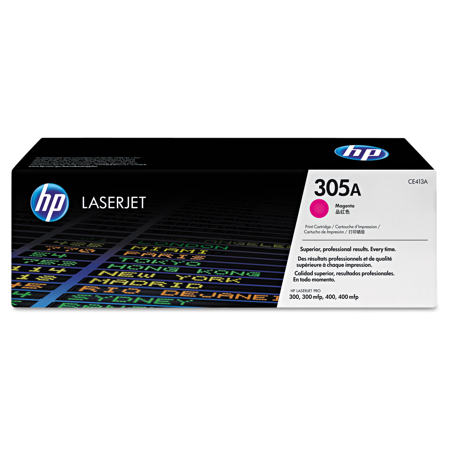 Toner HP CE413A (305A) Original para M351 / M375 / M451 / M475 / M375nw / M451dn / M451dw / M451nw / M475dn / M475dw Magenta Lacrado com NF e Garantia