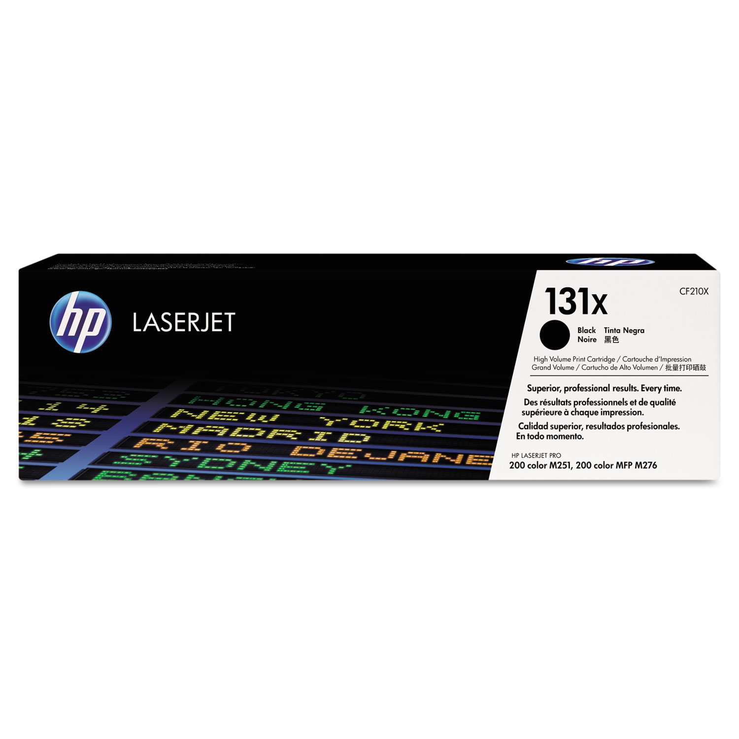 Toner HP CF210X (131X) Original para M251 / M276 / M251nw / MFP / M276nw Preto Lacrado com NF e Garantia de 1 Ano