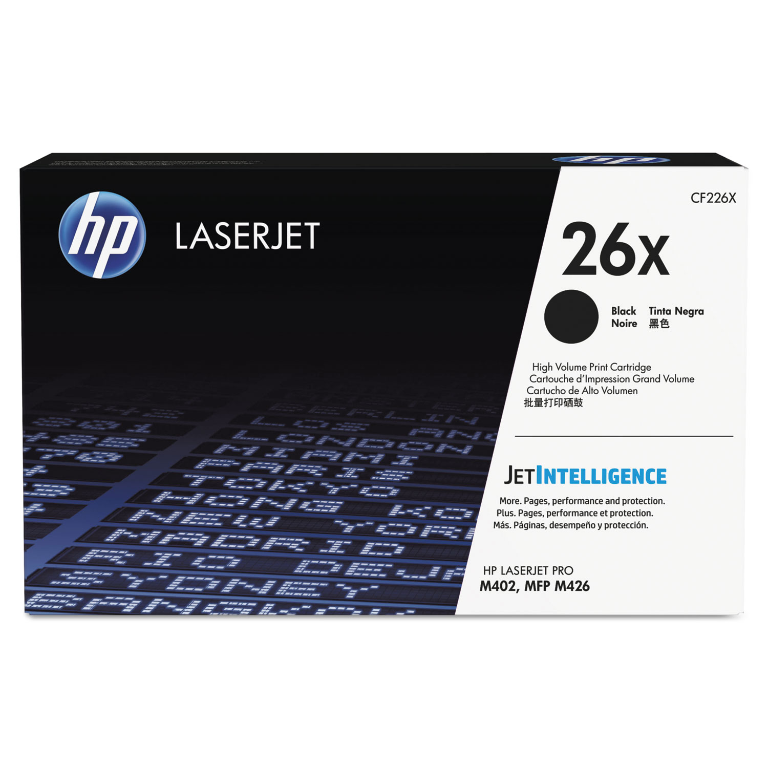 Toner HP CF226X (26X) Original para M402 / M426 / M402dn / M402dne / M402dw / M402n / MFP / M426dw / M426fdn / M426fdw Preto Lacrado com NF e Garantia