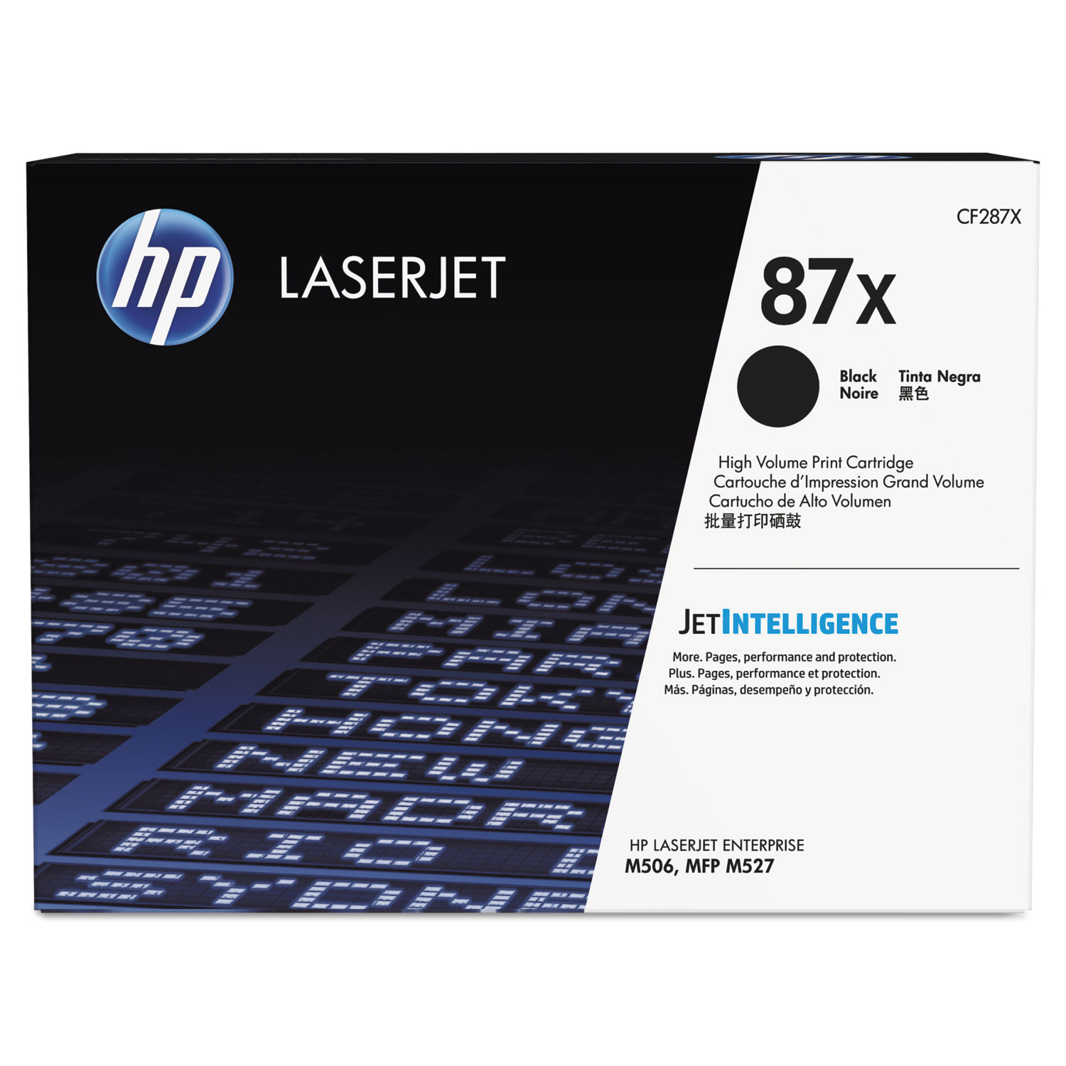Toner HP CF287X (87X) Original para M506 / M527 / MFP / M527c / M527z / M506dn / M506n / M506x / M527dn / M527f / M501dn Preto Lacrado com Garantia