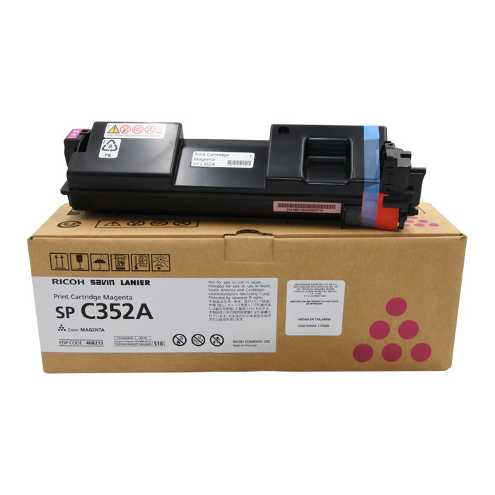 Toner Original Ricoh 408213 Magenta p/ SPC352DN, C352