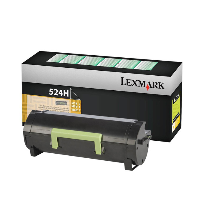 Toner Lexmark 524H 52D4H00 52DBH00 Original MX711 MX811 MX812