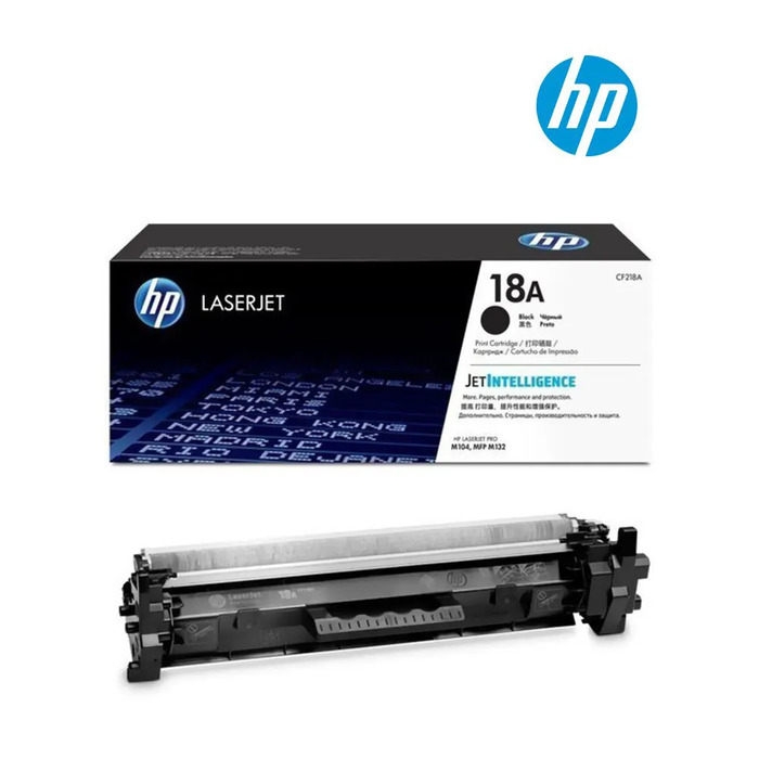 HP 18A CF218A Toner Preto Original p/ M104 M132
