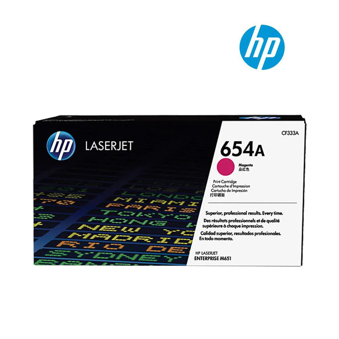 HP CF333A 654A Toner Magenta Original M651xh