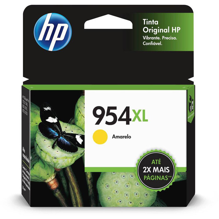 Cartucho HP L0S68AB 954XL Amarelo 7740 8210 8710 8720 8730