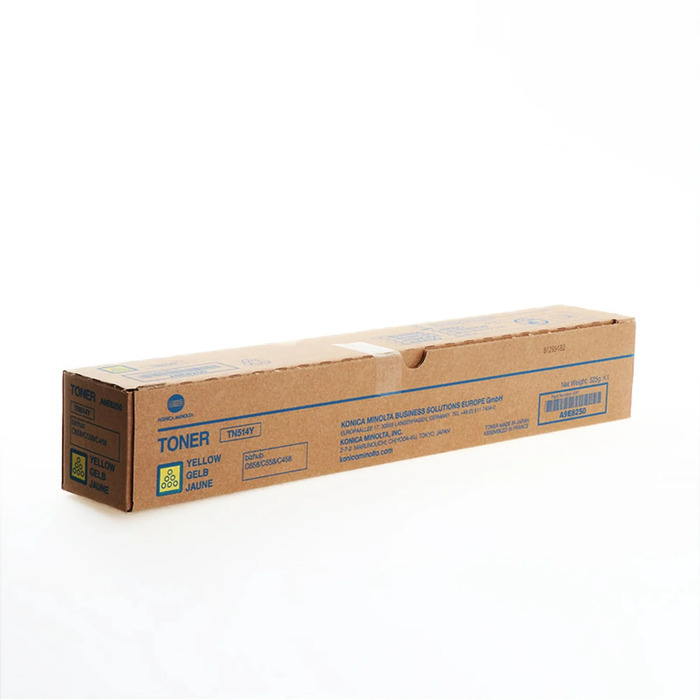 Toner Konica Minolta TN514Y Amarelo Original p/ Bizhub 554e