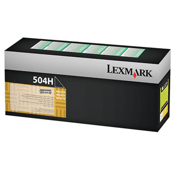 Toner Lexmark 50F4H00 (504H) Original para MS410 / MS415 / MS510 / MS610 / MS310dn / MS312dn / MS315dn / MS410d / MS415dn / MS510dn / MS610dn Lacrado