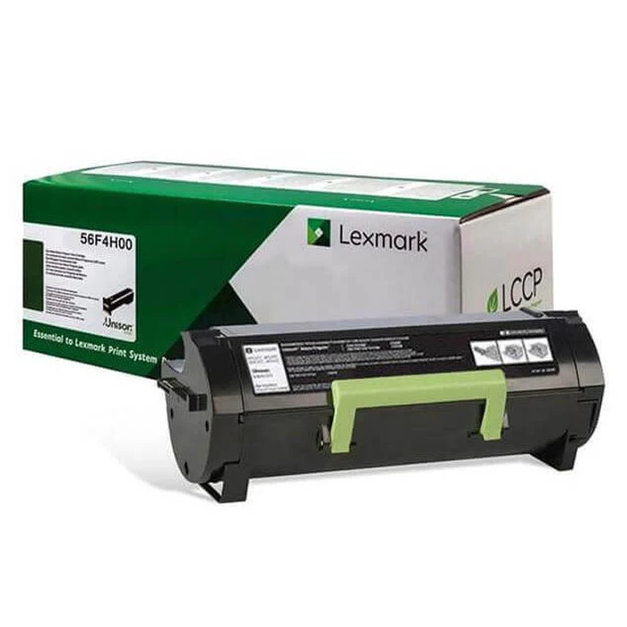 Toner Lexmark 56F4H00 Original para MS421 / MS521 / MS621 / MS622 / MX421 / MX521 / MX522 / MX622 / MS421dn / MS521dn / MX421ade / MX622ade Preto
