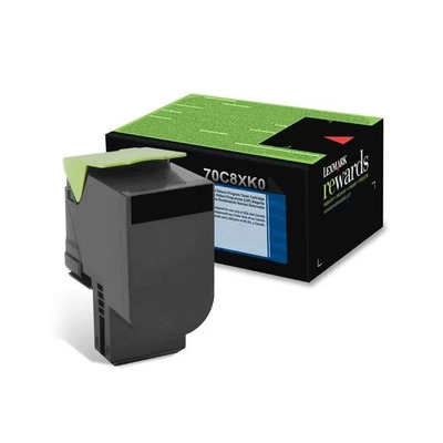 Toner Lexmark 70C8XK0 Original para CS510 / CS510de / CS510dte Preto Lacrado com NF e Garantia de 1 Ano
