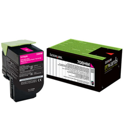 Toner Lexmark 70C8XM0 Original para CS510 / CS510de / CS510dte Magenta Lacrado com NF e Garantia de 1 Ano
