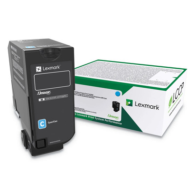 Toner Lexmark 74C4SC0 Original para CS720 / CS725 / CX720 / CX725 / CS725de / CS725dte / CS720de / CS720dte / CX725de / CX725dhe / CX725dth Ciano