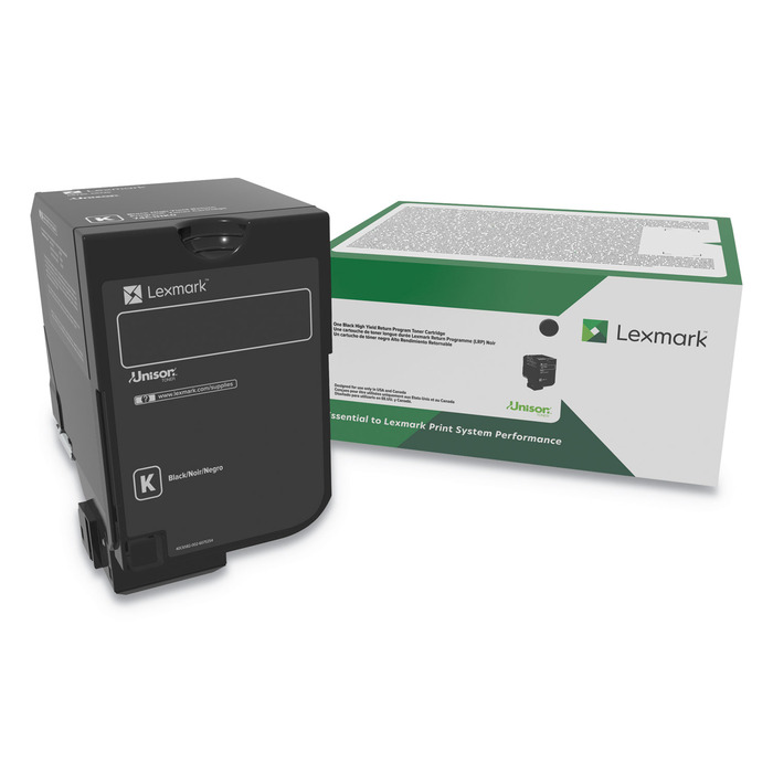 Toner Lexmark 74C4SK0 Original para CS720 / CS725 / CX720 / CX725 / CS725de / CS725dte / CS720de / CS720dte / CX725de / CX725dhe / CX725dth Preto