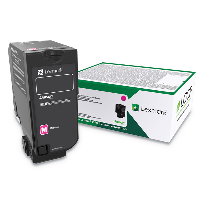 Toner Lexmark 74C4SM0 Original para CS720 / CS725 / CX720 / CX725 / CS725de / CS725dte / CS720de / CS720dte / CX725de / CX725dhe / CX725dth Magenta