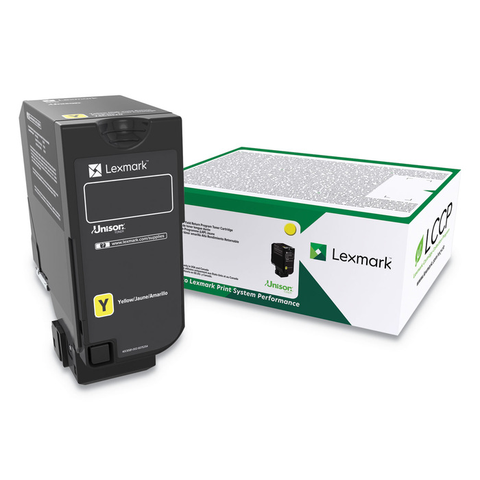 Toner Lexmark 74C4SY0 Original para CS720 / CS725 / CX720 / CX725 / CS725de / CS725dte / CS720de / CS720dte / CX725de / CX725dhe / CX725dth Amarelo
