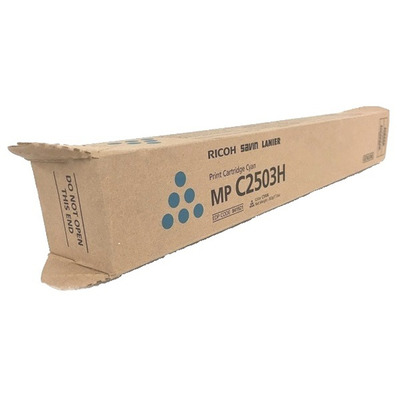 Toner Ricoh 841921 Original para MP C2003 / C2503 / C2004 / C2504 / MP C2004ex / MP C2504ex Ciano Lacrado com NF e Garantia de 1 ano