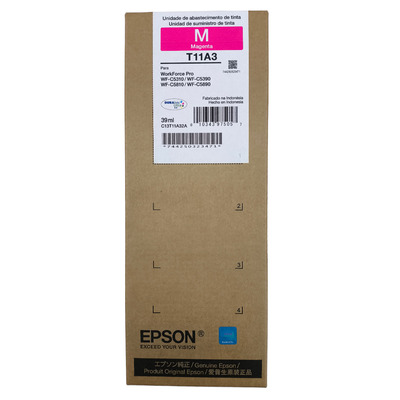 Cartucho Epson T11A32A (T11A3) Original para WF-C5310 / WF-C5390 / WF-C5810 / WF-C5890 / WF-C5310 / WF-C5390 / WF-C5810 / WF-C5890 Magenta Lacrado