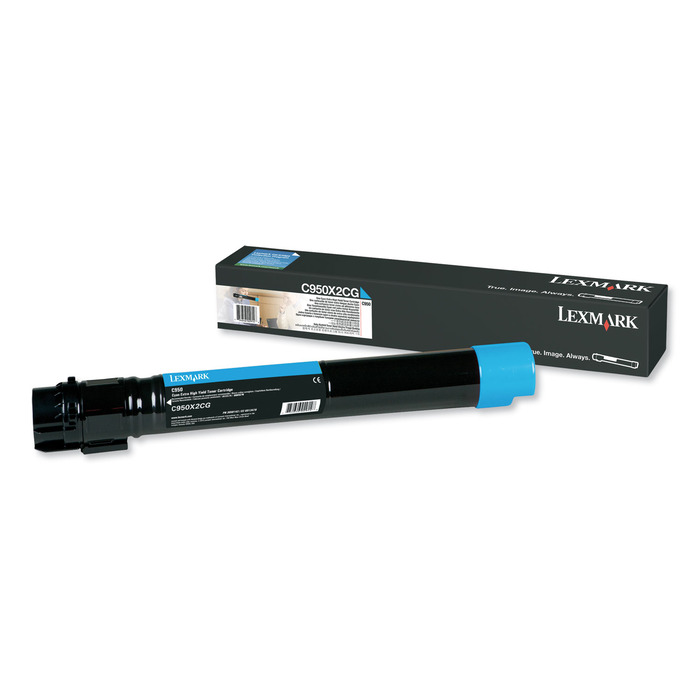 Toner Lexmark C950X2CG Original para C950 / C950de Ciano Lacrado com NF e Garantia de 1 Ano