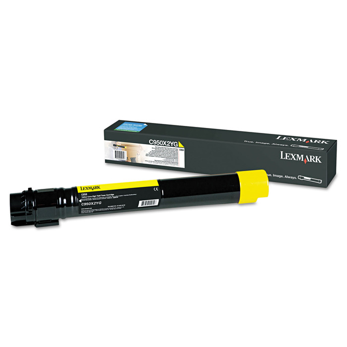 Toner Lexmark C950X2YG Original para C950 / C950de Amarelo Lacrado com NF e Garantia de 1 Ano