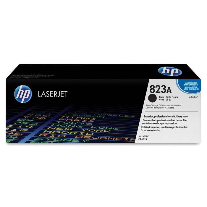 Toner HP CB380A (823A) Original para CP6015 / CP6015XH / CP6015XH / CP6015X / CP6015N / CP6015DN Preto Lacrado com NF e Garantia de 1 Ano