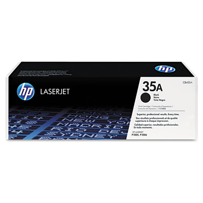 Toner HP CB435A (35A) Original para P1005 / P1006 Preto Lacrado com NF e Garantia de 1 Ano