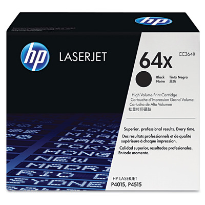 Toner HP CC364X (64X) Original para P4015 / P4515 / P4015dn / P4015tn / P4015n / P4015x / P4515n / P4515tn / P4515x / P4515xm Preto Lacrado com NF
