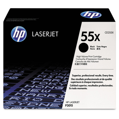 Toner HP CE255X (55X) Original para P3015 / M525 / M521 MFP / M525dn / M525f MFP / M525c / P3015 / P3015d / P3015dn / P3015n / P3015x / M521dn Lacrado