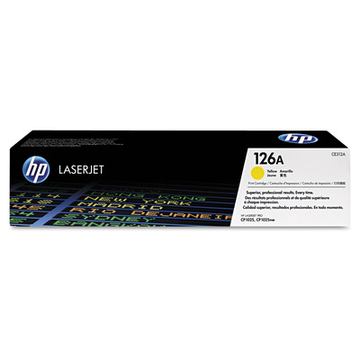 Toner HP CE312A (126A) Original para CP1025 / M175 / M275 / CP1025 / CP1025nw / MFP / M175NW / M275 Amarelo Lacrado com NF e Garantia de 1 Ano