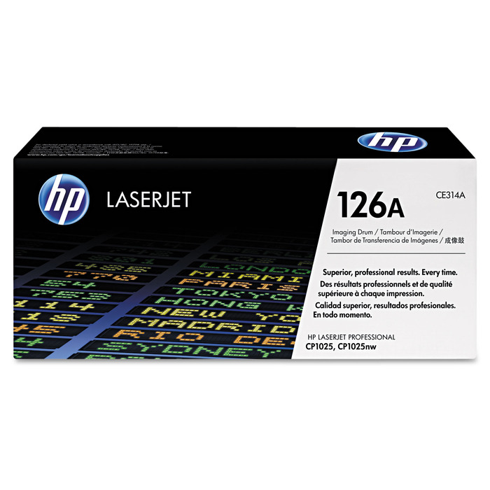Cilindro de Imagem HP CE314A (126A) Original para CP1025 / M175 / M275 / CP1025 / CP1025nw / MFP / M175NW / M275 / MFP / M176n / MFP / M177fw Lacrado