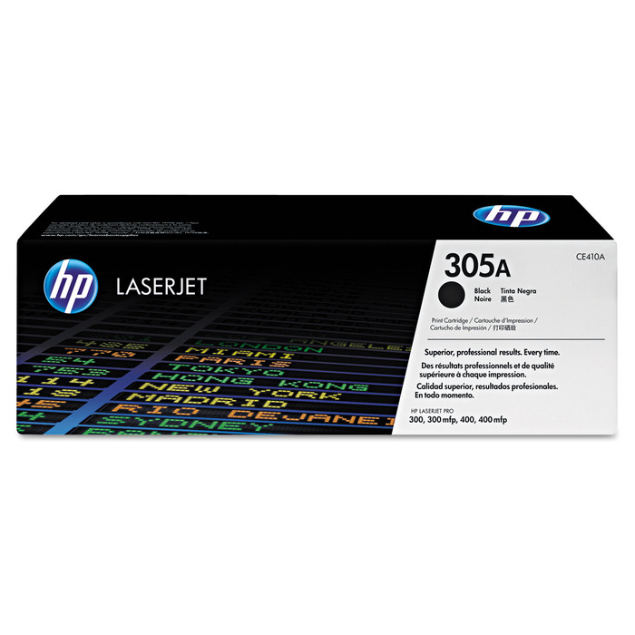 Toner HP CE410A (305A) Original para M351 / M375 / M451 / M475 / M375nw / M451dn / M451dw / M451nw / M475dn / M475dw Preto Lacrado com NF e Garantia