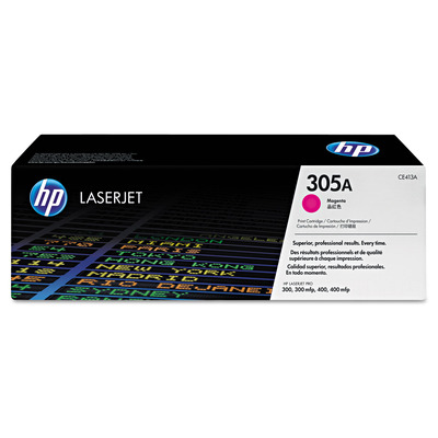 Toner HP CE413A (305A) Original para M351 / M375 / M451 / M475 / M375nw / M451dn / M451dw / M451nw / M475dn / M475dw Magenta Lacrado com NF e Garantia