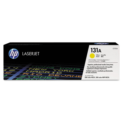Toner HP CF212A (131A) Original para M251 / M276 / M251nw / MFP / M276nw Amarelo Lacrado com NF e Garantia de 1 Ano