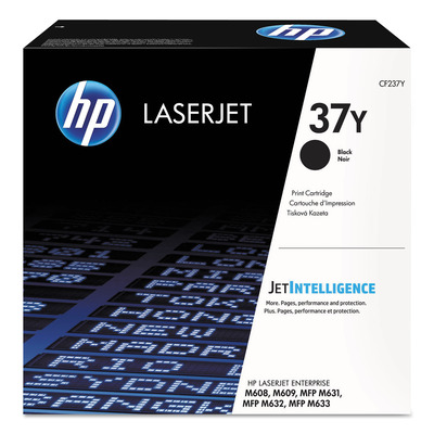 Toner HP CF237Y (37Y) Original para M609 / M632 / M633 / Flow MFP / M631h / M632z / M633z / M608n / M608x / M609dn / M609x / M631z / M632fht / M632h / M633fh Preto Lacrado com NF e Garantia