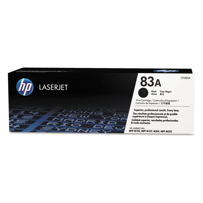 Toner HP CF283A (83A) Original para M125 / M127 / M201 / M225 / M127fn MFP / M127fw MFP / M201dw / M125nw / M225dn / M225dw Lacrado com NF e Garantia