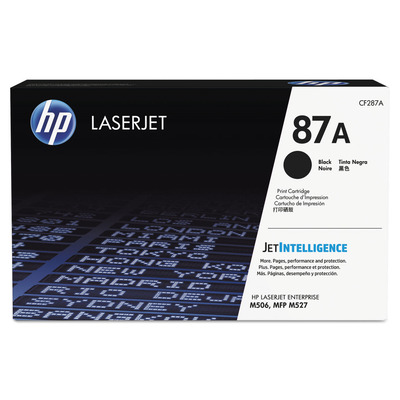 Toner HP CF287A (87A) Original para M501 / M506 / M527 / Flow MFP / M527c / M527z / M506dn / M506n / M506x / M527dn / M527f / M501dn / M501n Lacrado