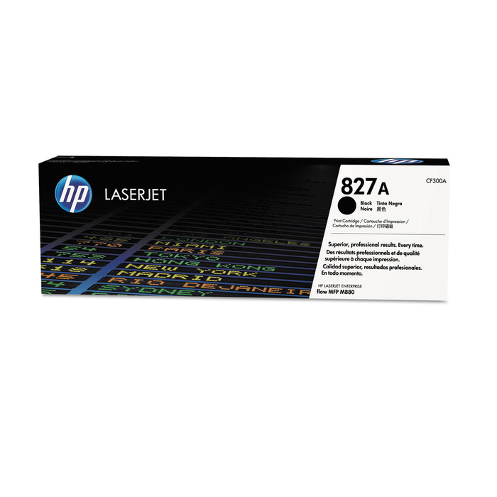 Toner HP CF300A (827A) Original para M880 / M880z MFP / M880z+ MFP Preto Lacrado com NF e Garantia de 1 Ano