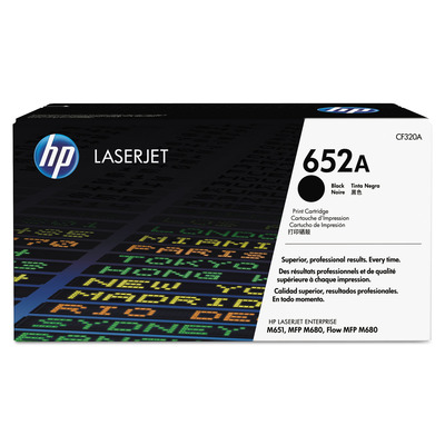 Toner HP CF320A (652A) Original para M651 / M680 / MFP / M680z / M651dn / M651n / M651xh / M680dn / M680f Preto Lacrado com NF e Garantia de 1 Ano