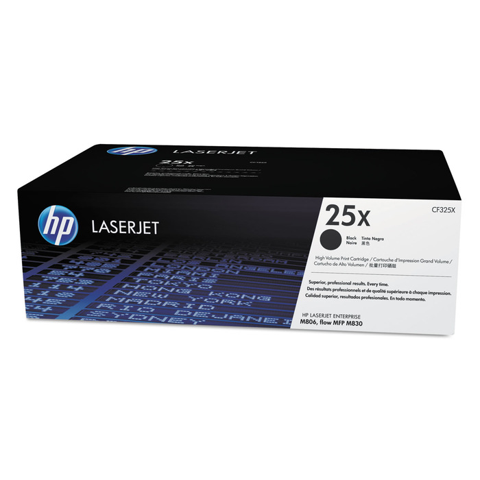 Toner HP CF325X (25X) Original para M806 / M830 / M830z MFP / M806dn / M806x+ Preto Lacrado com NF e Garantia de 1 Ano