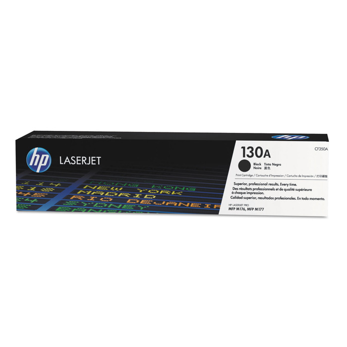 Toner HP CF350A (130A) Original para M176 / M177 / MFP / M176n / M177fw Preto Lacrado com NF e Garantia de 1 Ano