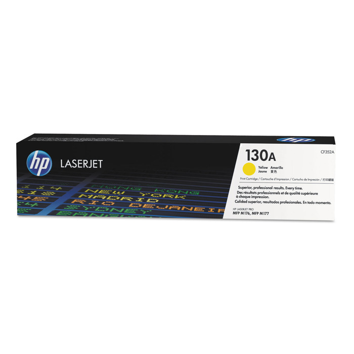 Toner HP CF352A (130A) Original para M176 / M177 / MFP / M176n / M177fw Amarelo Lacrado com NF e Garantia de 1 Ano
