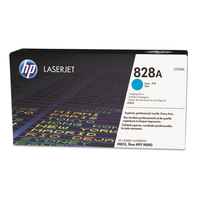 Cilindro HP CF359A (828A) Original para M855 / M880 / Flow M880z / Flow M880z+ MFP / M855dn / M855x+ / M855xh / M855 Ciano Lacrado com NF e Garantia