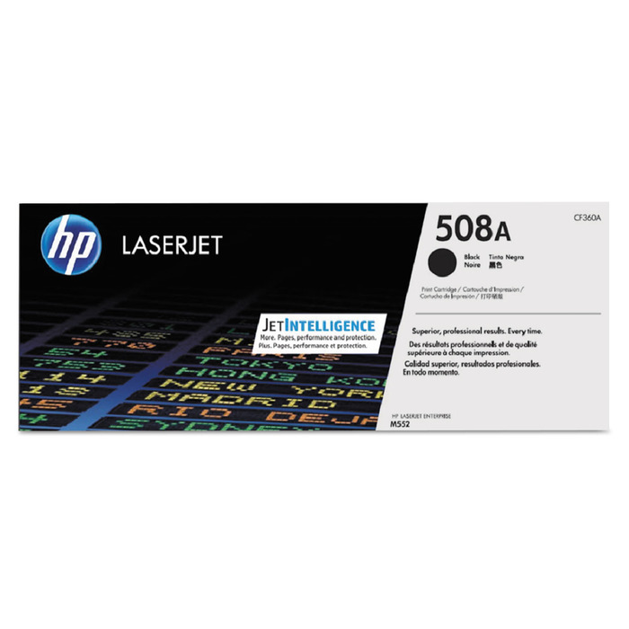 Toner HP CF360A (508A) Original para M552 / M553 / M577 / Flow MFP / M577c / M577z / M553dh / M553dn / M553n / M553x / M577dn / M577f Preto Lacrado