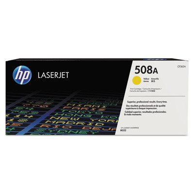 Toner HP CF362A (508A) Original para M552 / M553 / M577 / M577c / M577z / M553dh / M553dn / M553n / M553x / M577dn / M577f Amarelo Lacrado com NF