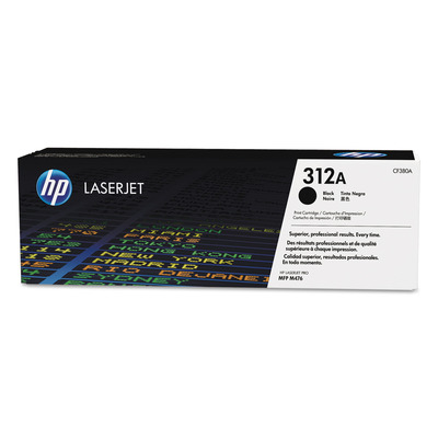 Toner HP CF380A (312A) Original para M476 / MFP / M476dn / M476dw / M476nw Preto Lacrado com NF e Garantia de 1 Ano