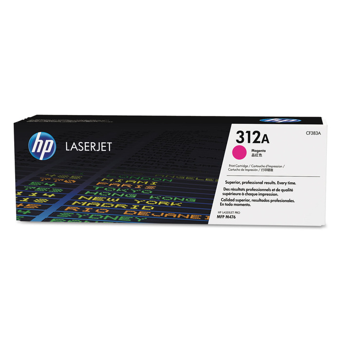 Toner HP CF383A (312A) Original para M476 / MFP / M476dn / M476dw / M476nw Magenta Lacrado com NF e Garantia de 1 Ano
