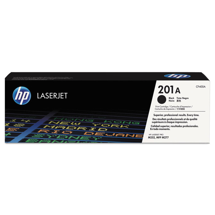 Toner HP CF400A (201A) Original para M252 / M277 / M252dw / M252n / MFP / M277dw / M277n Preto Lacrado com NF e Garantia de 1 Ano