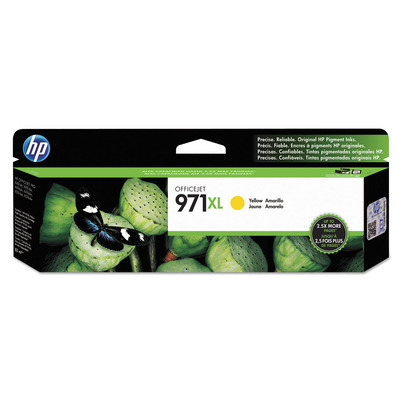 Cartucho HP CN628AM (971XL) Original p/ OfficeJet Pro X451 / X476 / X551 / X576 / X451dn / X451dw / X476dn MFP / X476dw MFP / X551dw / X576dw Amarelo
