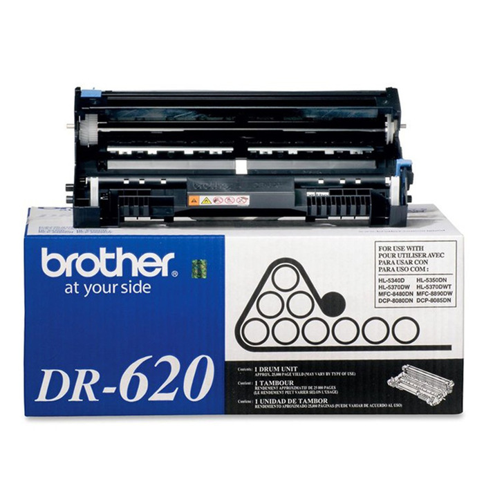 Cilindro de Imagem Brother DR-620 Original para HL-5340D / HL-5350DN / HL-5370DW / DCP-8080DN / MFC-8480DN / MFC-8890DW Lacrado com NF e Garantia
