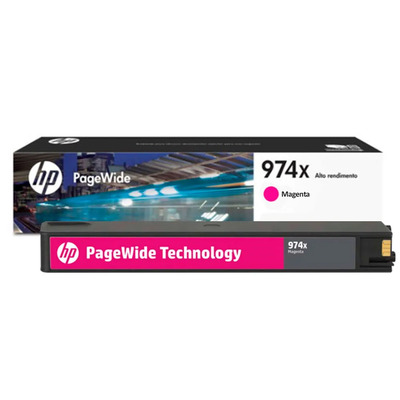 Cartucho HP L0S02AB (974XL) Original para 352dw / 377dw / 452dn / 452dw / 477dn / 477dw / 552dw / 577dw / 577z Magenta Lacrado com NF e Garantia