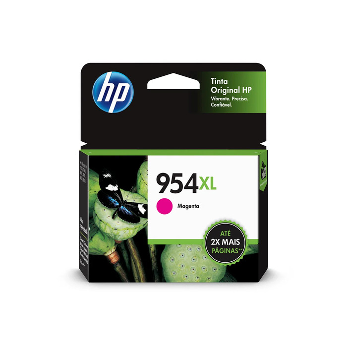 Cartucho HP L0S65AB (954XL) Original para 8700 / 8710 / 8715 / 7740 / 7720 / 8720 / 8716 / 8725 / 8210 / 8740 Magenta Lacrado com NF e Garantia
